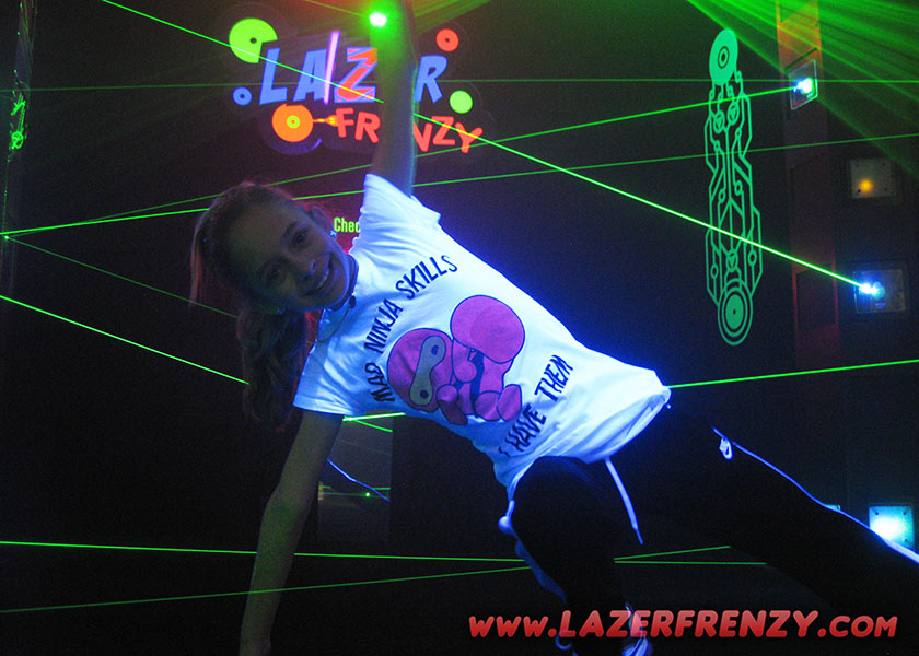 Lazer Frenzy at Valley Center Bowl